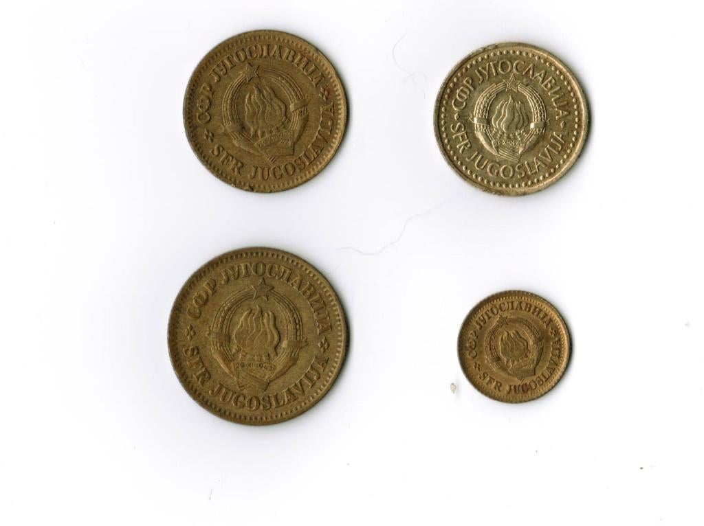 Joegoslavië munten Dinar 1965-1982, Ophalen of Verzenden, Joegoslavië