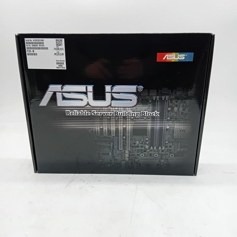 ASUS P12R-M Moederbord – Nieuw & Geseald, Computers en Software, Moederborden, DDR4, Nieuw, Ophalen of Verzenden, Micro-ATX