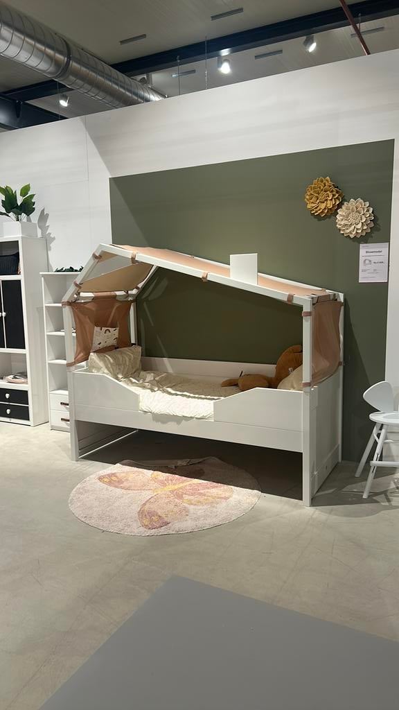 Coolkids bedbank midhoogslaper 90x200, Ophalen, Zo goed als nieuw, Hoogslaper