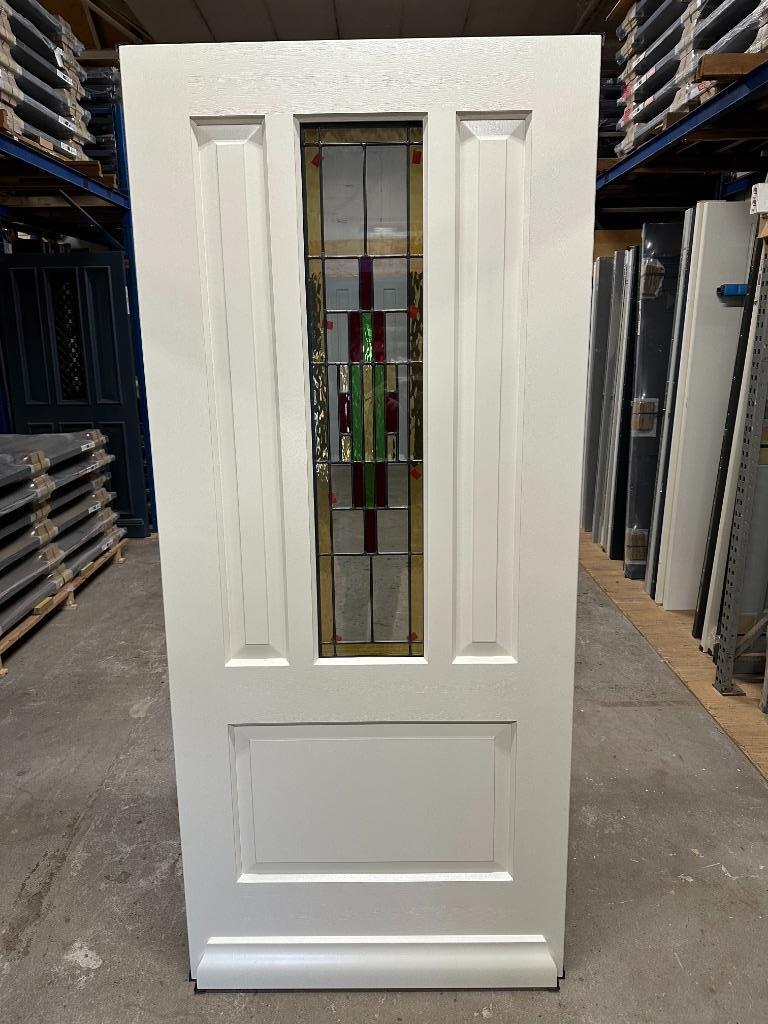 nieuwe voordeuren, Doe-het-zelf en Verbouw, Deuren en Horren, Nieuw, Buitendeur, Glas, Hout, Ophalen of Verzenden