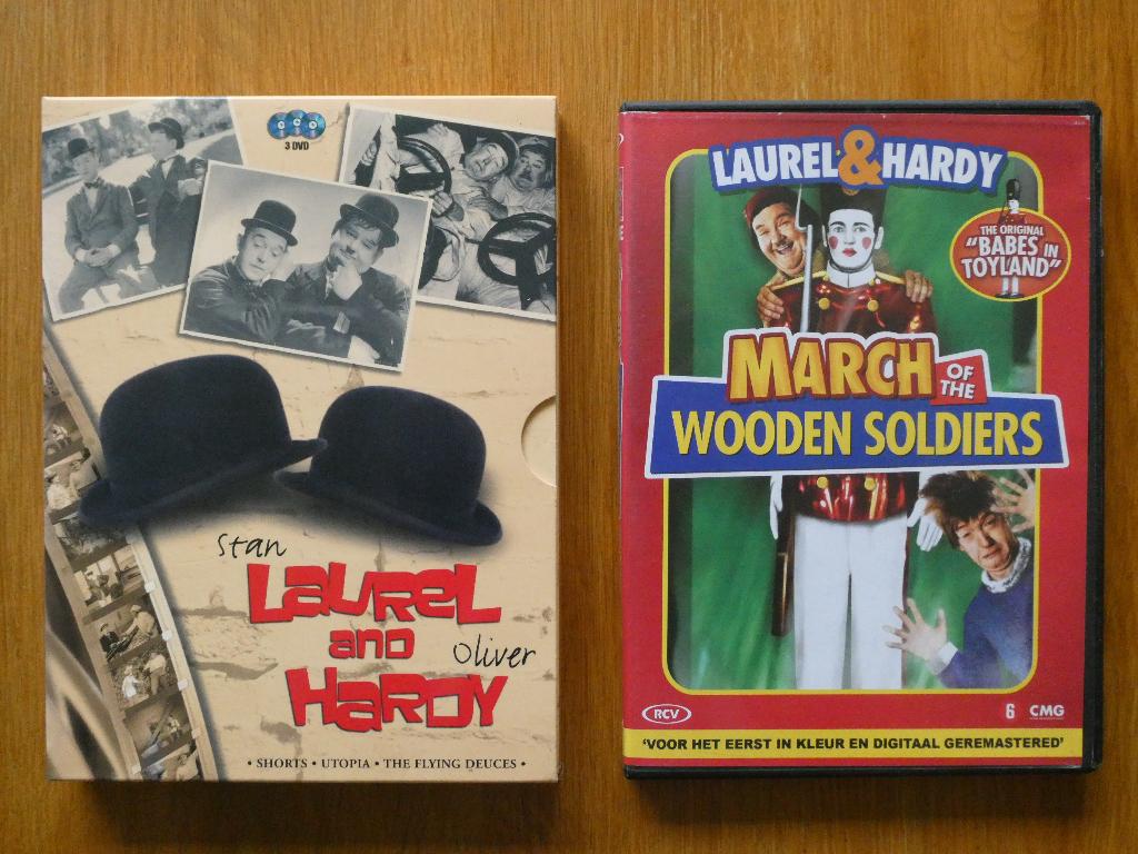 Laurel & Hardy DVD´s, Alle leeftijden, Ophalen, Zo goed als nieuw, Komedie