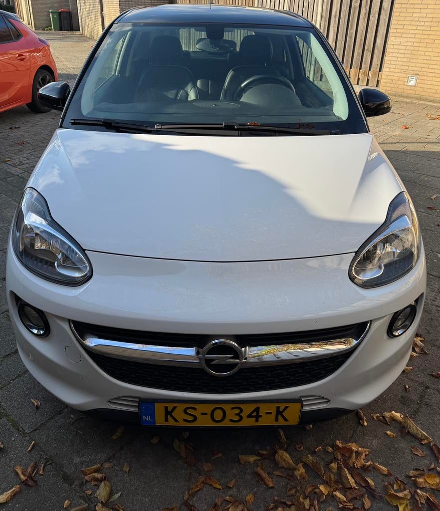 Opel ADAM 1.0 Turbo 66KW Start&stop 3D 2016 Wit, Auto's, Voorwielaandrijving, ADAM, Zwart, 1041 kg