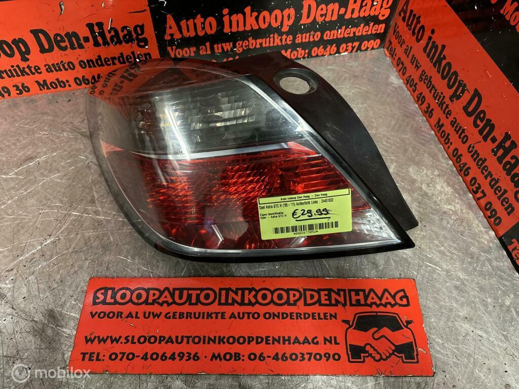 Opel Astra GTC H ('05-'11) Achterlicht Links | 24451832 |, Gebruikt, Opel, Ophalen of Verzenden, Opel