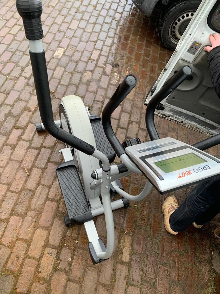 Ergo Craft C500 Crosstrainer  in goede staat, Sport en Fitness, Fitnessapparatuur, Ophalen, Buik, Zo goed als nieuw, Crosstrainer