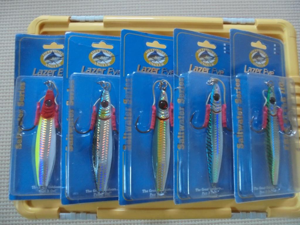 Offshore Angler Freestyle Butterfly Jig Lazer Eye Big Game., Watersport en Boten, Ophalen of Verzenden, Nieuw, Overige typen
