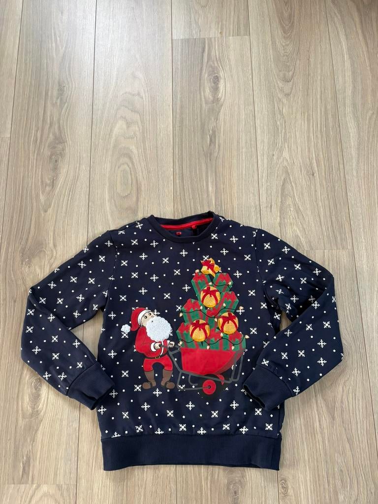 Hele mooie kersttrui - maat 134 - WE, Ophalen of Verzenden, Zo goed als nieuw, Jongen, Trui of Vest