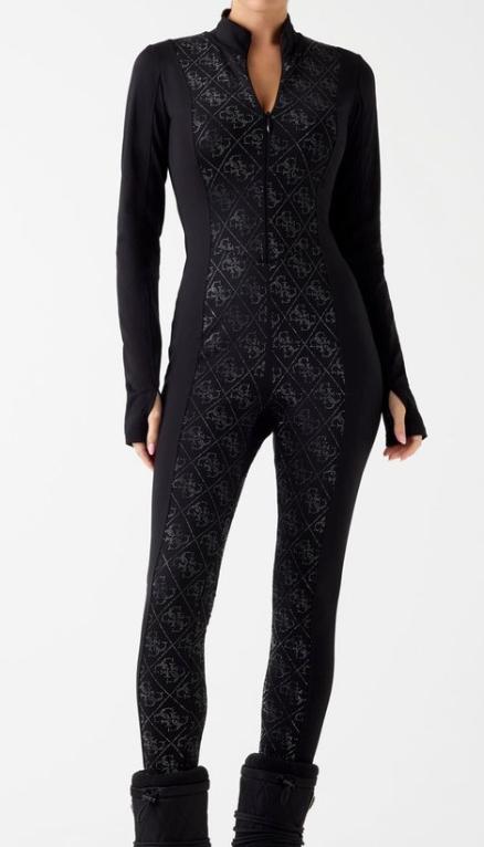 Guess Apres Ski Pak Fluweel Strass - Maat L, Kleding | Dames, Wintersportkleding, Verzenden, Nieuw, Maat 42/44 (L), Pak