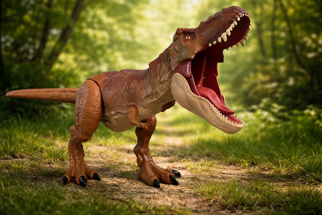 Jurassic World Megagrote Tyrannosaurus Rex 90cm, Ophalen, Zo goed als nieuw