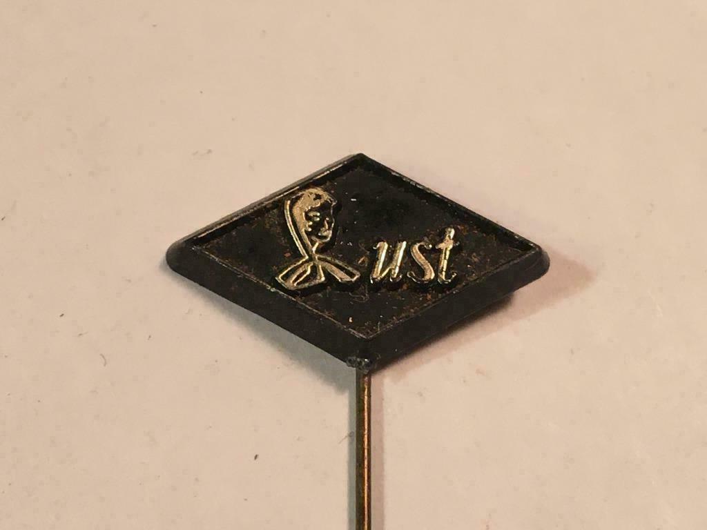 Plastic LUST Speld (Zwart)., Ophalen of Verzenden, Zo goed als nieuw, Merk, Speldje of Pin