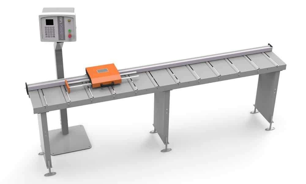 MPS Powerstop automatisch lengtemeetsysteem zaagmachine, Ophalen, Nieuw, Afkortzaag, 30 tot 70 mm