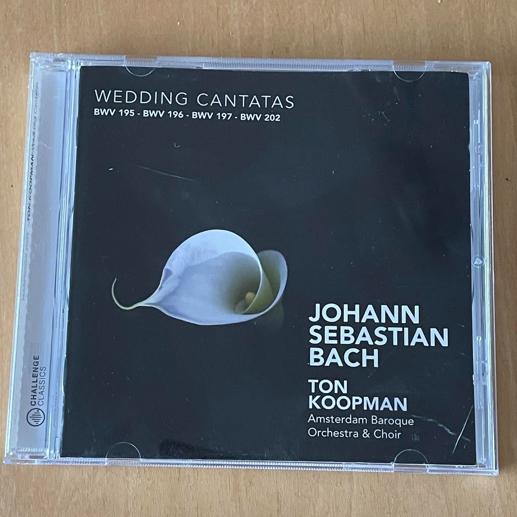 Johann Sebastian Bach - Wedding Cantatas - Ton Koopman, Ophalen of Verzenden, Barok, Gebruikt, Kamermuziek
