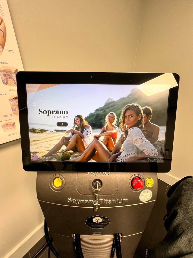 Foto 2 van Soprano Titanium Alma Laser met 5 maanden garantie!!