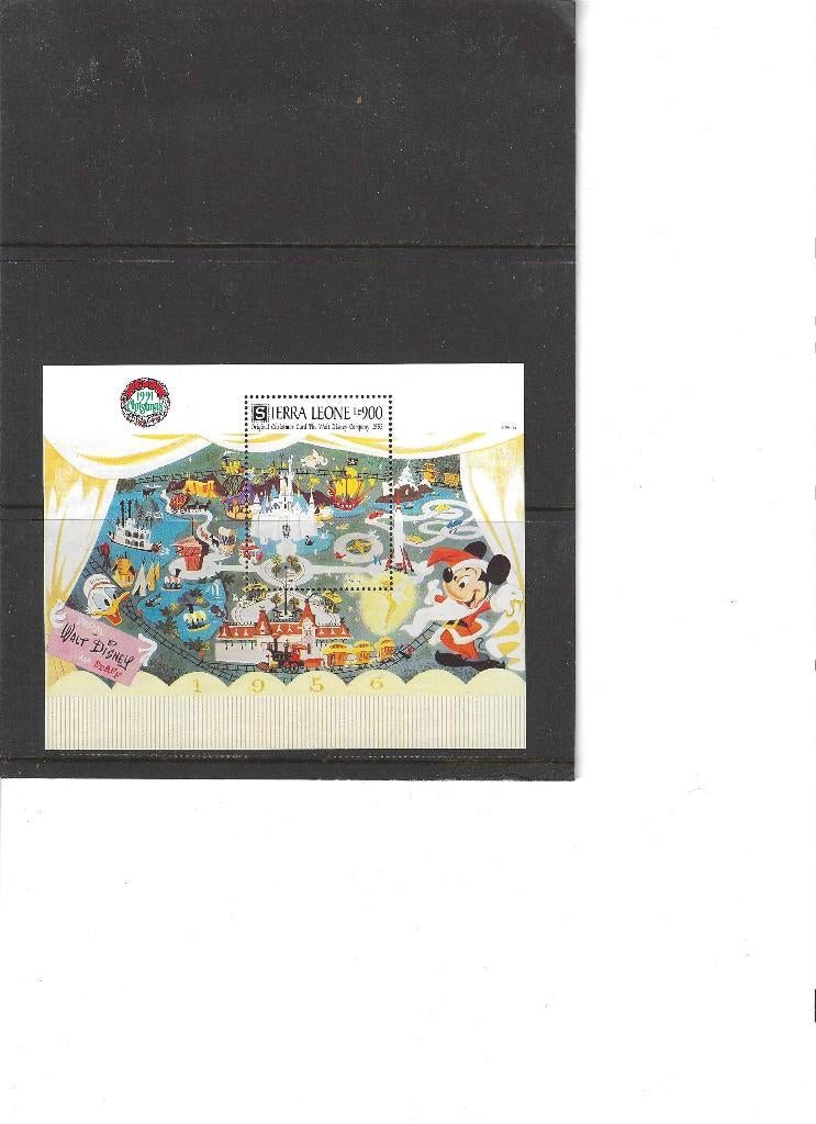 Mi 185 Disney. Sierra Leone. Postfris, Ophalen of Verzenden, Postfris, Overige thema's