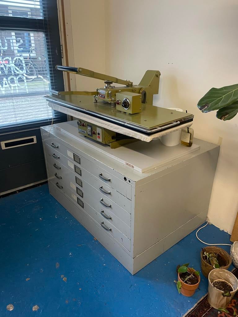 Architecten kast, Ophalen, Gebruikt, 100 tot 150 cm, 75 cm of meer