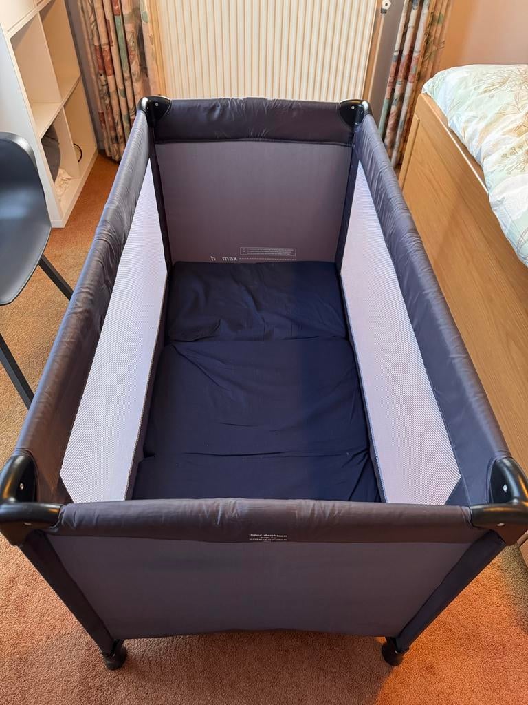 Rechthoekige Kinderbox - Zo goed als nieuw, Ophalen, Zo goed als nieuw, Rechthoekig, Boxkleed