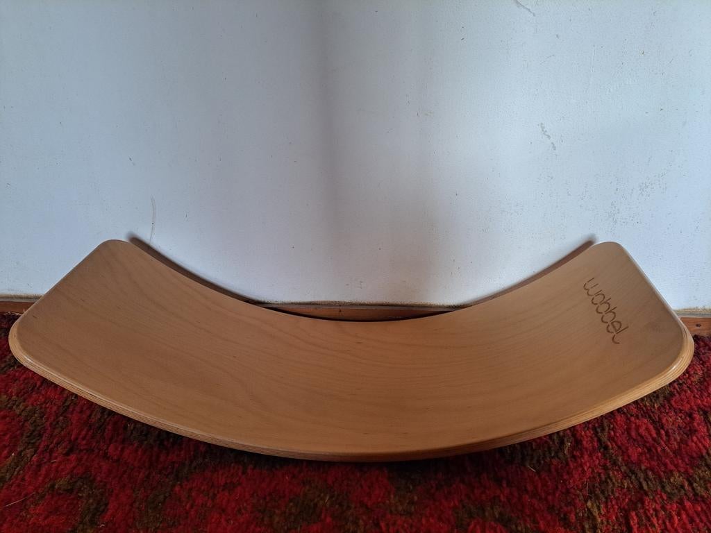 Wobbel Original Gelakt - Balance Board, Kinderen en Baby's, Speelgoed | Educatief en Creatief, Gebruikt, Bouwen, Ontdekken, Ophalen