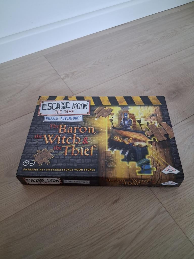 Escaperoom puzzle, Ophalen of Verzenden