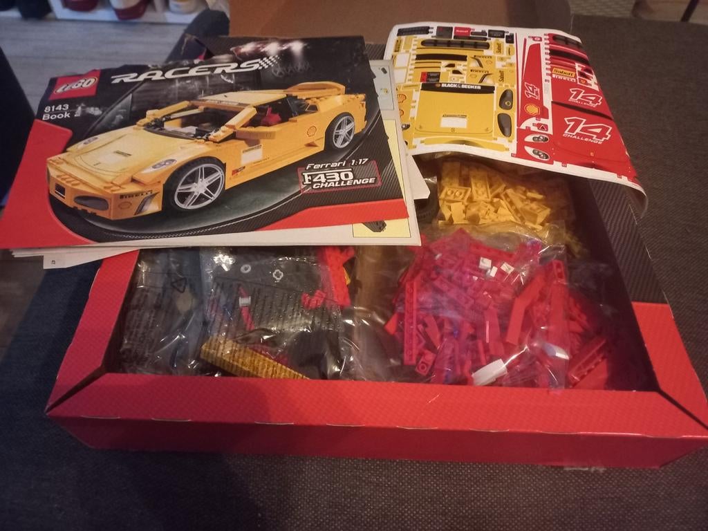 LEGO Racers Ferrari F430 Challenge - Nieuw in doos!, Kinderen en Baby's, Speelgoed | Duplo en Lego, Ophalen, Nieuw, Complete set