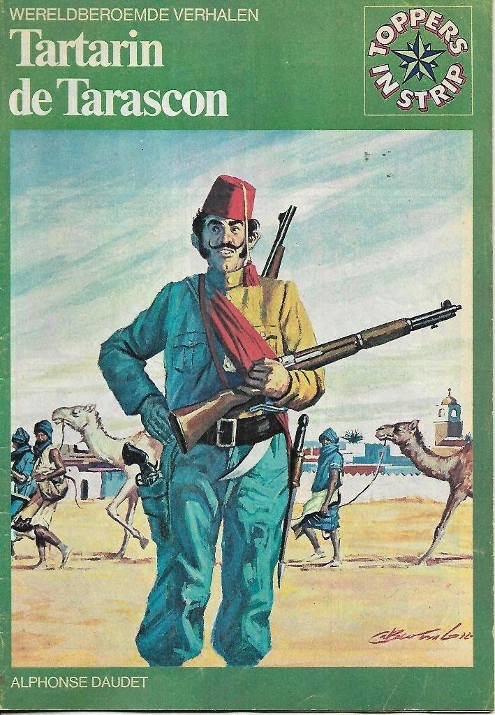 Toppers in strip - Tartarin de Tarascon, Eén stripboek, Ophalen of Verzenden, Gelezen