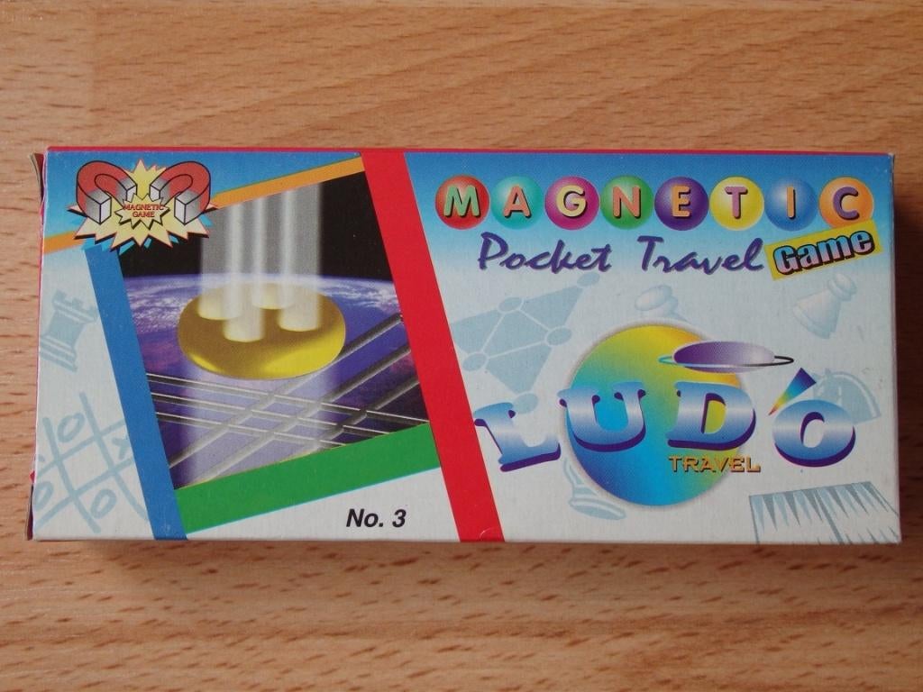 Ludo magnetisch reisspelletje uit de jaren 80, Hobby en Vrije tijd, Gezelschapsspellen | Bordspellen, Ophalen, Zo goed als nieuw