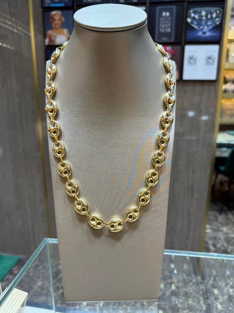 18KT Goud - 76.75 Gram - Ketting - GUCCI, Ophalen, Nieuw, Goud, Goud