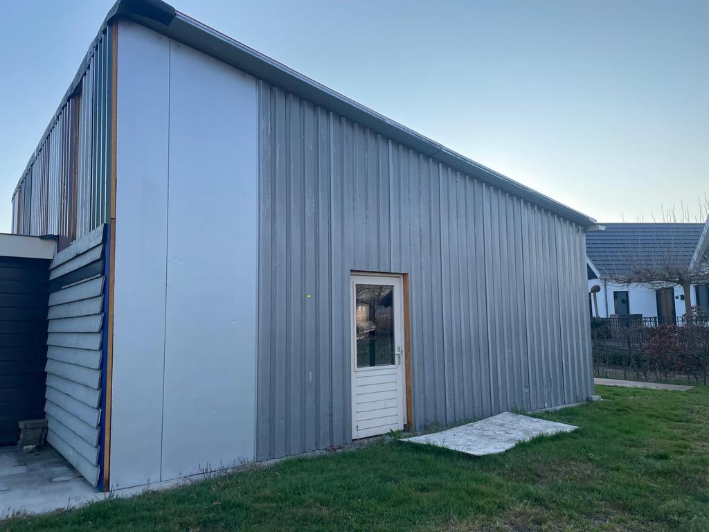 Staalconstructie Loods, schuur Kapschuur carport 8x9m, Ophalen