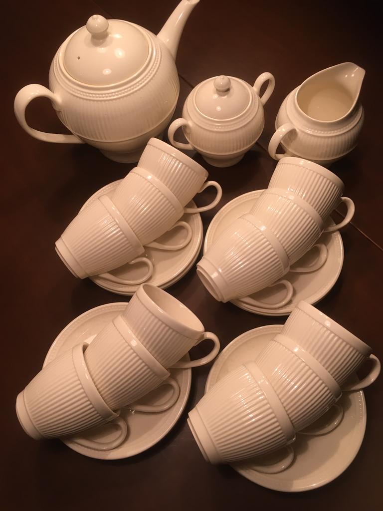 Wedgwood koffie/thee servies. Type Windsor. Nieuw!, Ophalen of Verzenden
