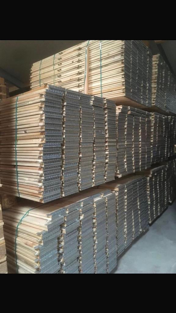 Nieuwe palletranden HT ISPM 15 (80x120cm), Doos, Minder dan 35 cm, Ophalen of Verzenden, Zo goed als nieuw