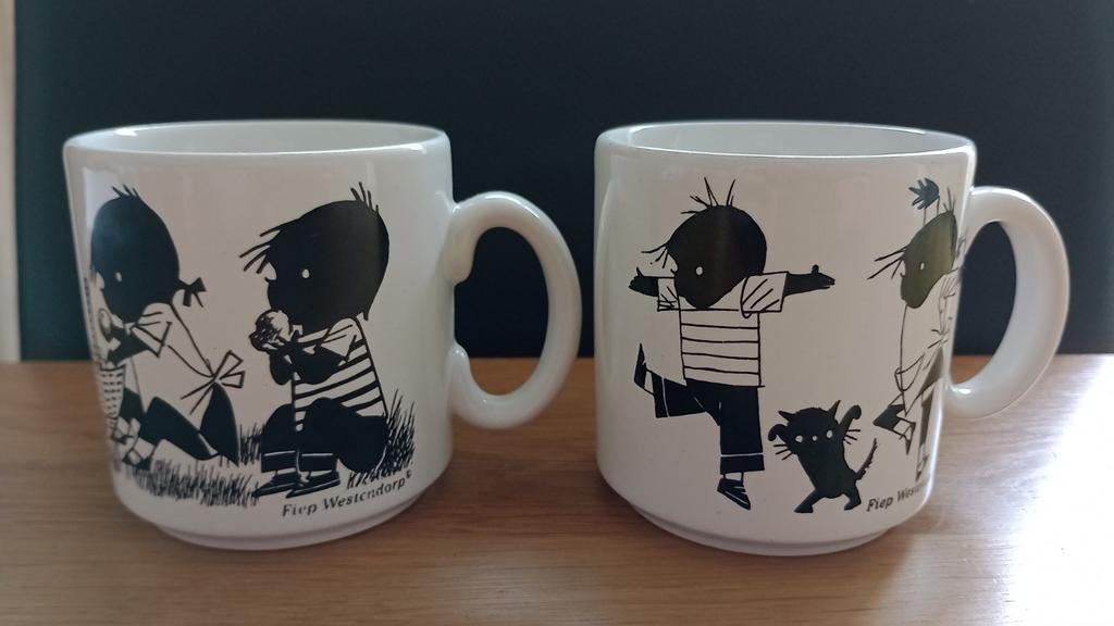Jip en Janneke - Bekers/Mokken - uitsluitend ophalen, Ophalen, Zo goed als nieuw, Overige stijlen, Kop(pen) en/of Schotel(s)