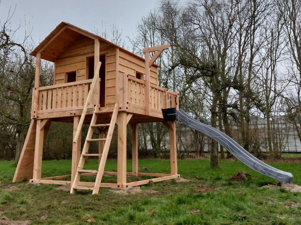BOOMHUT XL speeltoren speelhuis klimtoren speeltoestel, Ophalen, Nieuw, Schommel, Aanbouwonderdeel