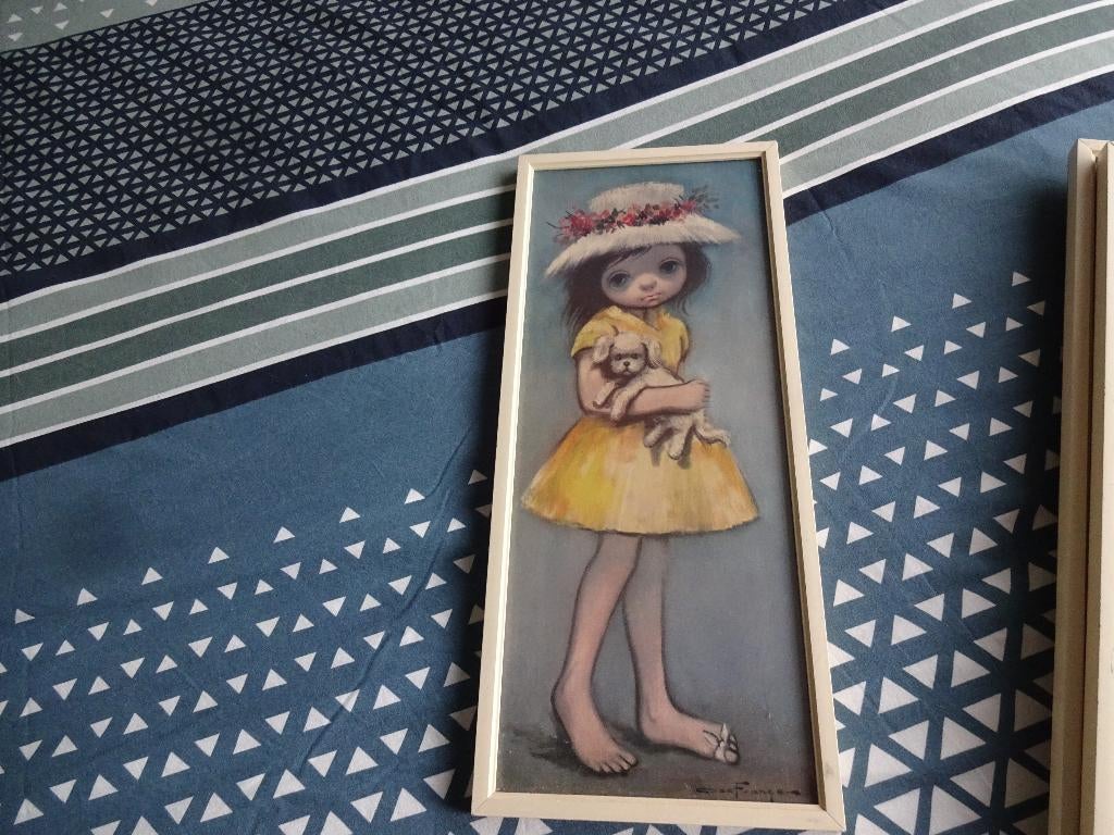 Litho's van 4 kinderen, Antiek en Kunst, Curiosa en Brocante, Ophalen of Verzenden