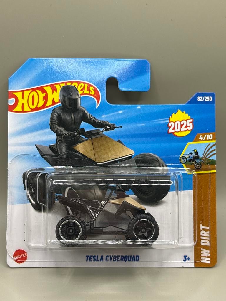 Hot Wheels Tesla Cyberquad 2025 - Nieuw!, Ophalen of Verzenden, Nieuw, Auto