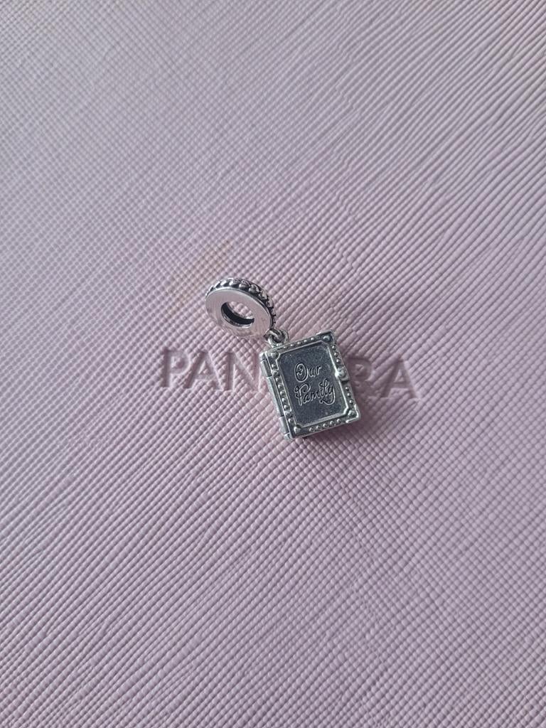 Pandora bedel familie boekje, Ophalen of Verzenden, Zo goed als nieuw, Zilver, Pandora