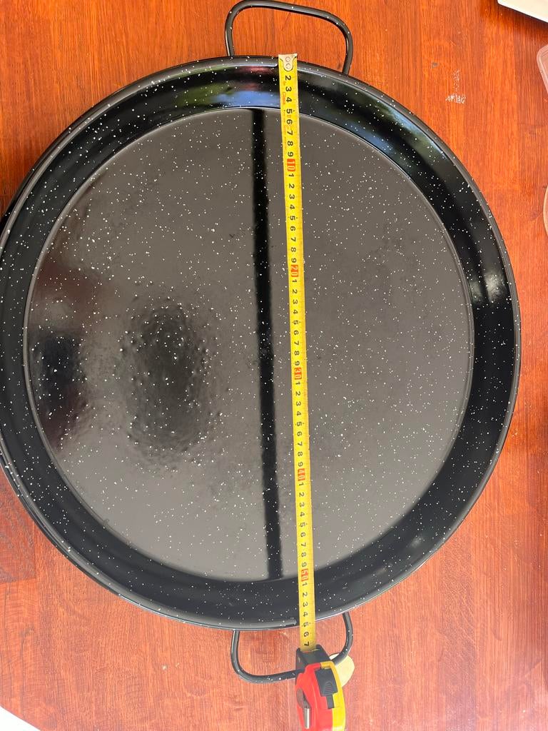 Paella pan - 1 keer gebruikt, Ophalen, Zo goed als nieuw, Overige materialen, Koekenpan of Braadpan