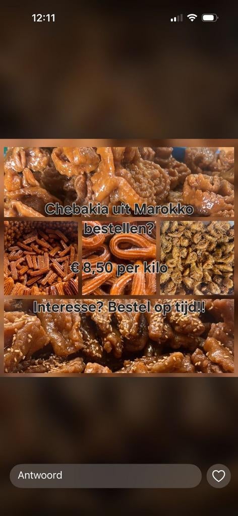 Chebakia uit Marokko, Ophalen of Verzenden