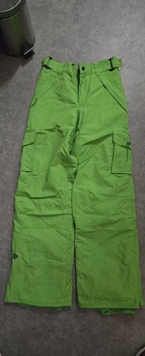 Skibroek Maat 164 - Groen, Broek, Gebruikt, Jongen of Meisje, Ophalen of Verzenden