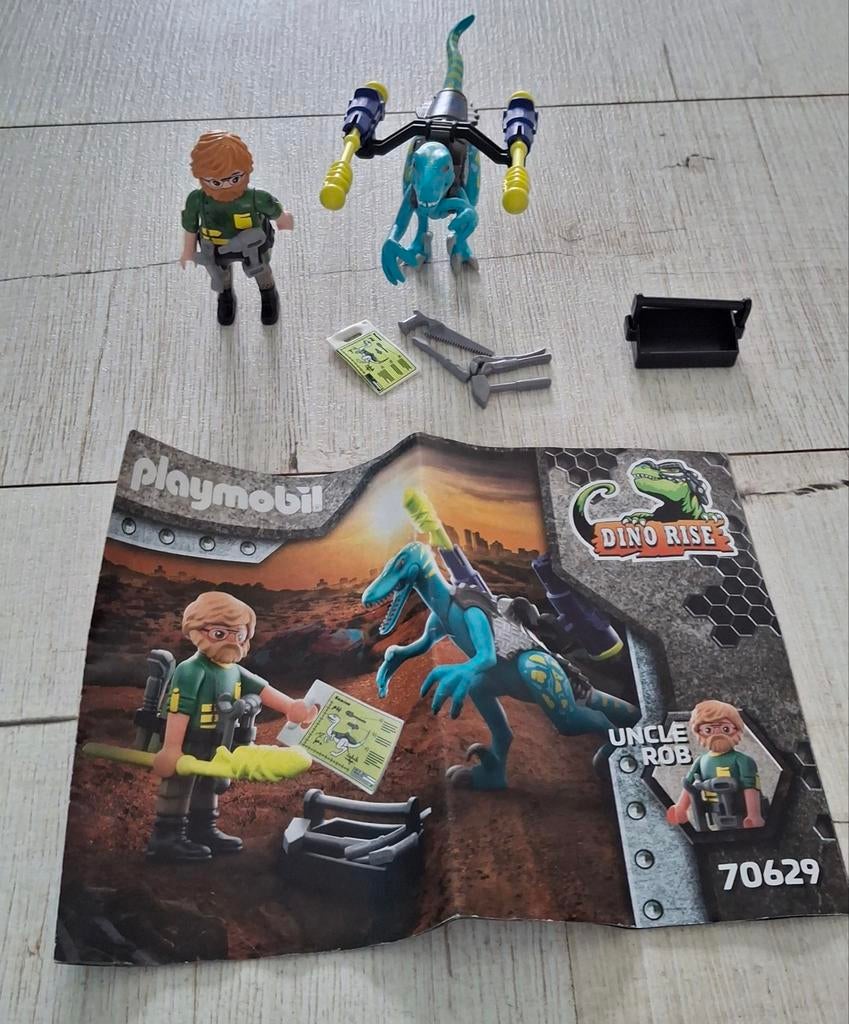 Playmobil Dino Rise 70629 - Complete Set, Ophalen of Verzenden, Zo goed als nieuw, Complete set