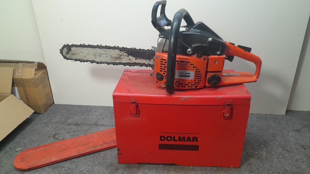 Dolmar ps 43 kettingzaag motorzaag ketting zaag benzine, Ophalen, Gebruikt, Overige soorten, Dolmar /Stihl / Husqvarna