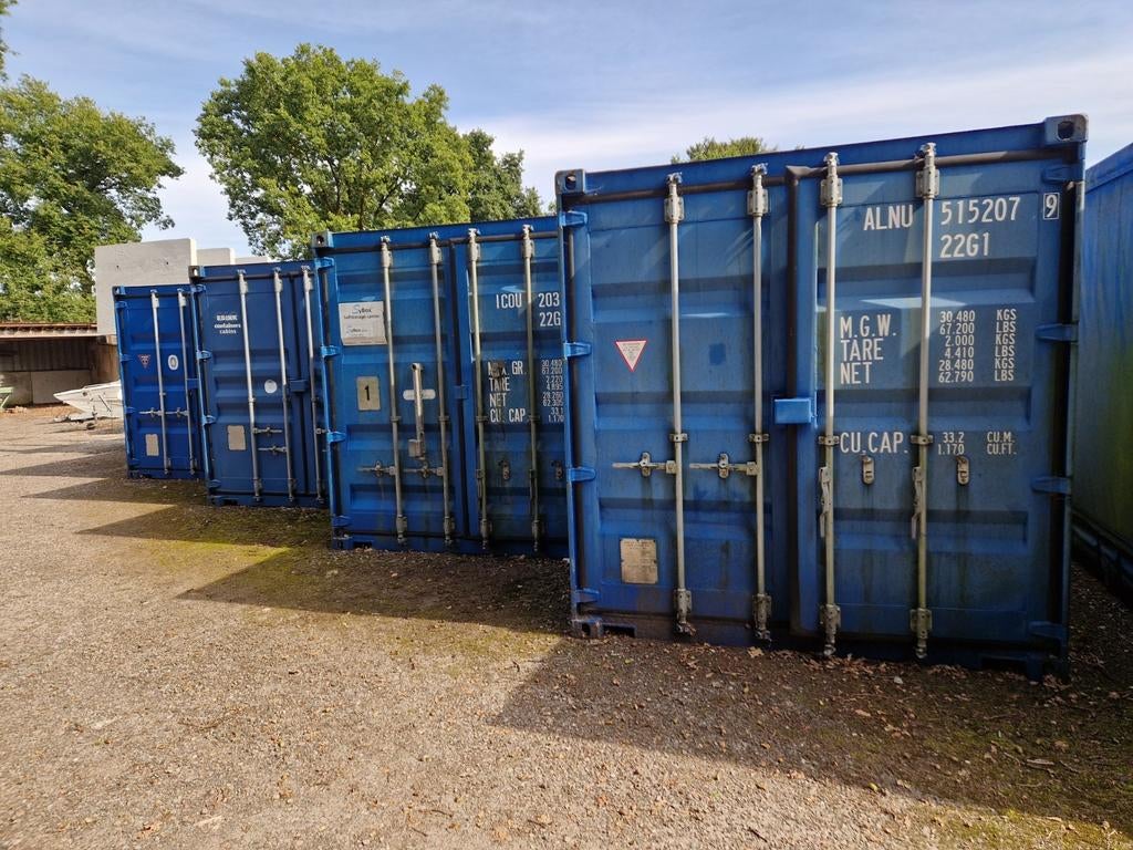 Te huur: opslagruimte op afgesloten terrein., Ophalen of Verzenden