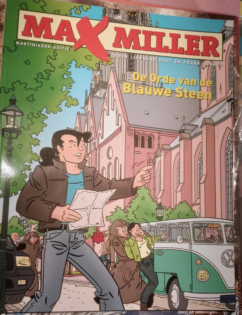 Max Miller - Orde van de blauwe steen, Boeken, Ijsbrand oost, Eén stripboek, Nieuw, Ophalen of Verzenden