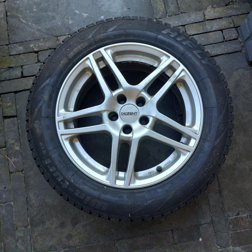 Winterbanden met stalen velgen Hifly 205/60R16, Ophalen of Verzenden