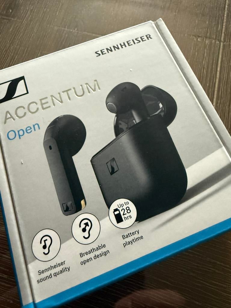Sennheiser Accentum Open - Nieuw in verzegelde verpakking, Ophalen of Verzenden, Nieuw, Sennheiser, Draadloos
