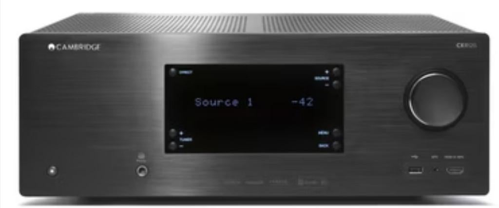 Cambridge Audio CXR120 Zwart Receiver, Overige merken, Gebruikt, Ophalen of Verzenden, 120 watt of meer