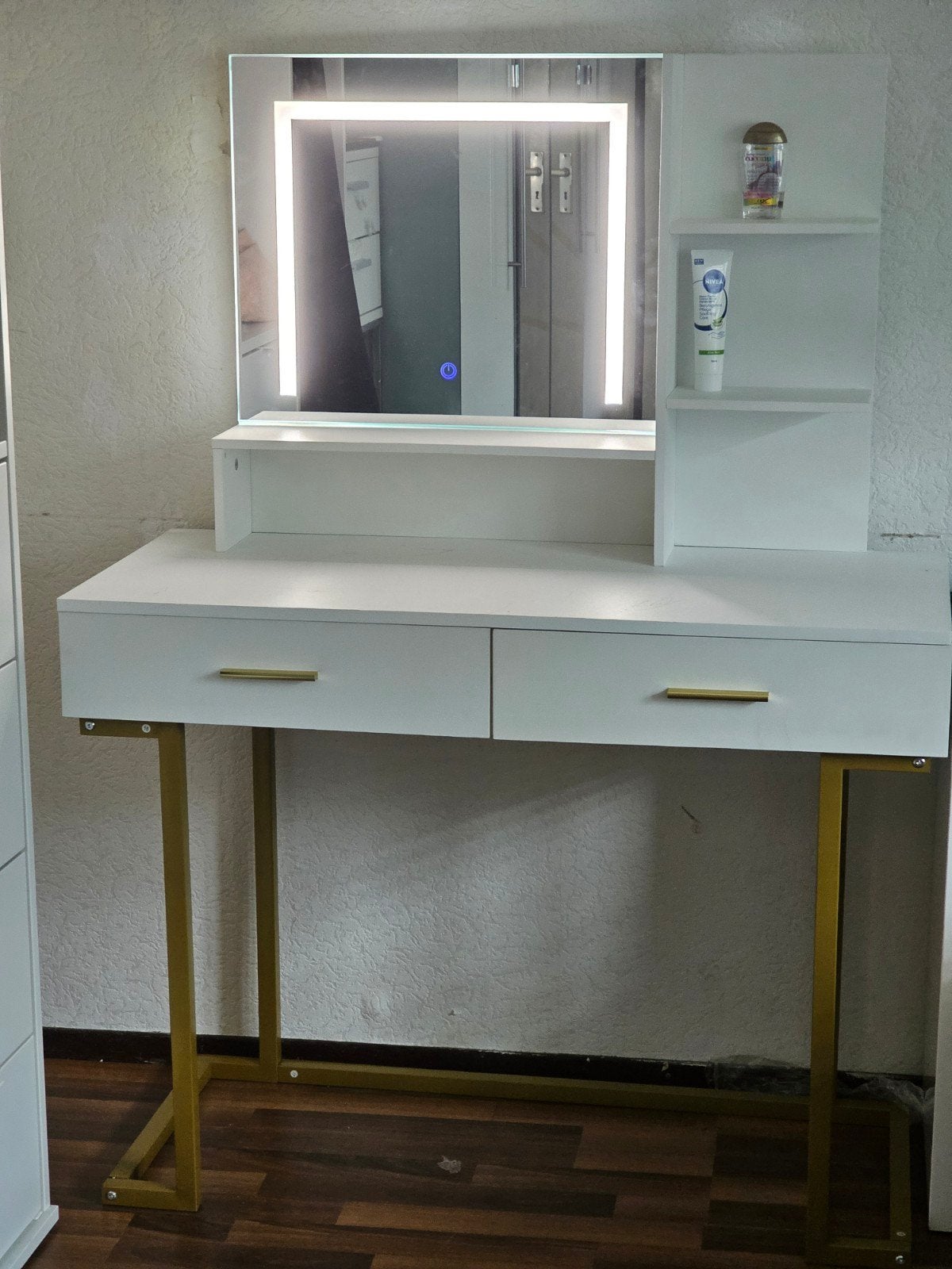 complete kaptafel, Huis en Inrichting, Tafels | Kaptafels, Ophalen of Verzenden, 50 tot 100 cm, Minder dan 100 cm