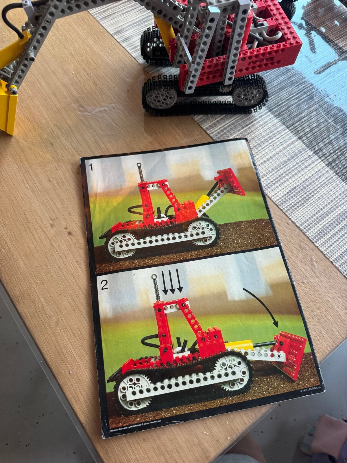 Lego Technic Pneumatic Graafmachine 8851 met boekje, Ophalen of Verzenden, Gebruikt, Lego