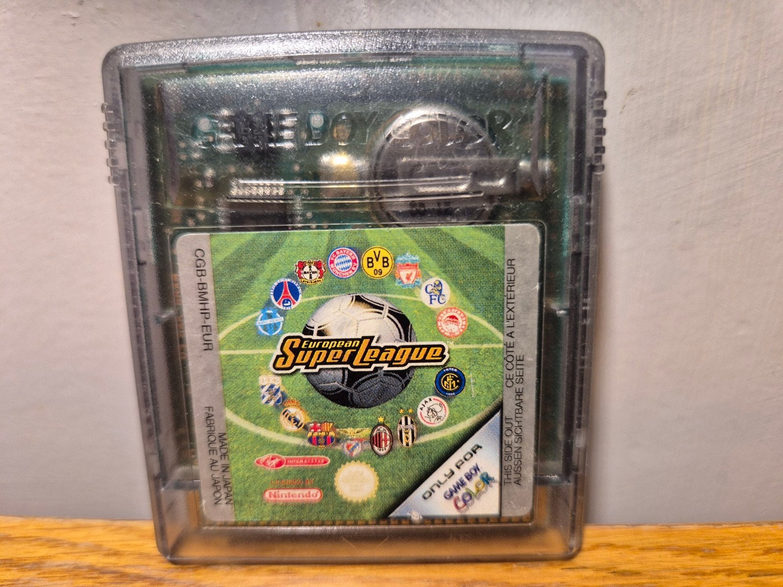 European Super Soccer League Game Boy Color, 1 speler, Ophalen of Verzenden, Zo goed als nieuw, Vanaf 3 jaar