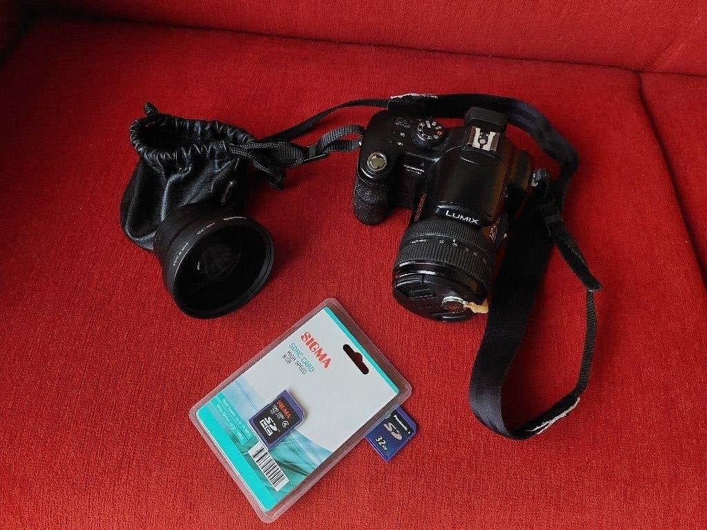 digitale camera Panasonic DMC-FZ50, Audio, Tv en Foto, Fotocamera's Digitaal, Gebruikt, Panasonic, 8 keer of meer, Geheugenkaart