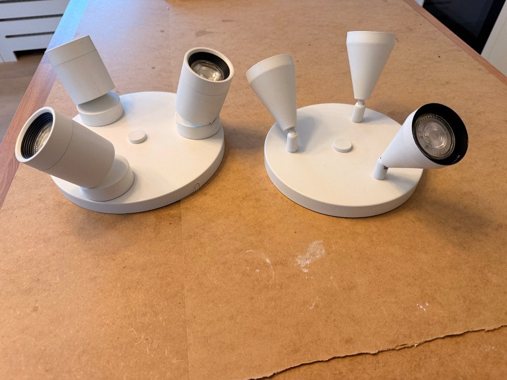 Ikea Ceiling Spotlight x2, Ophalen, Zo goed als nieuw, IKEA, GU10