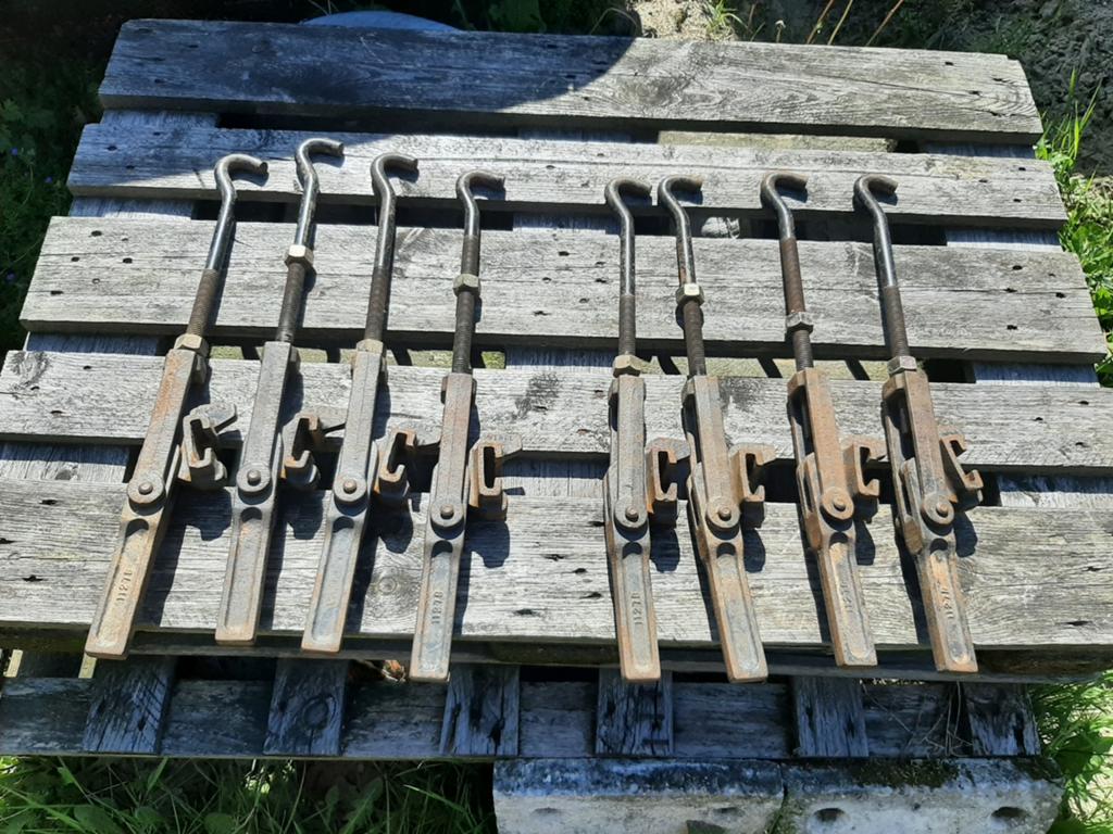 Spanhaken voor dubbele montering / dubbel lucht, Ophalen of Verzenden