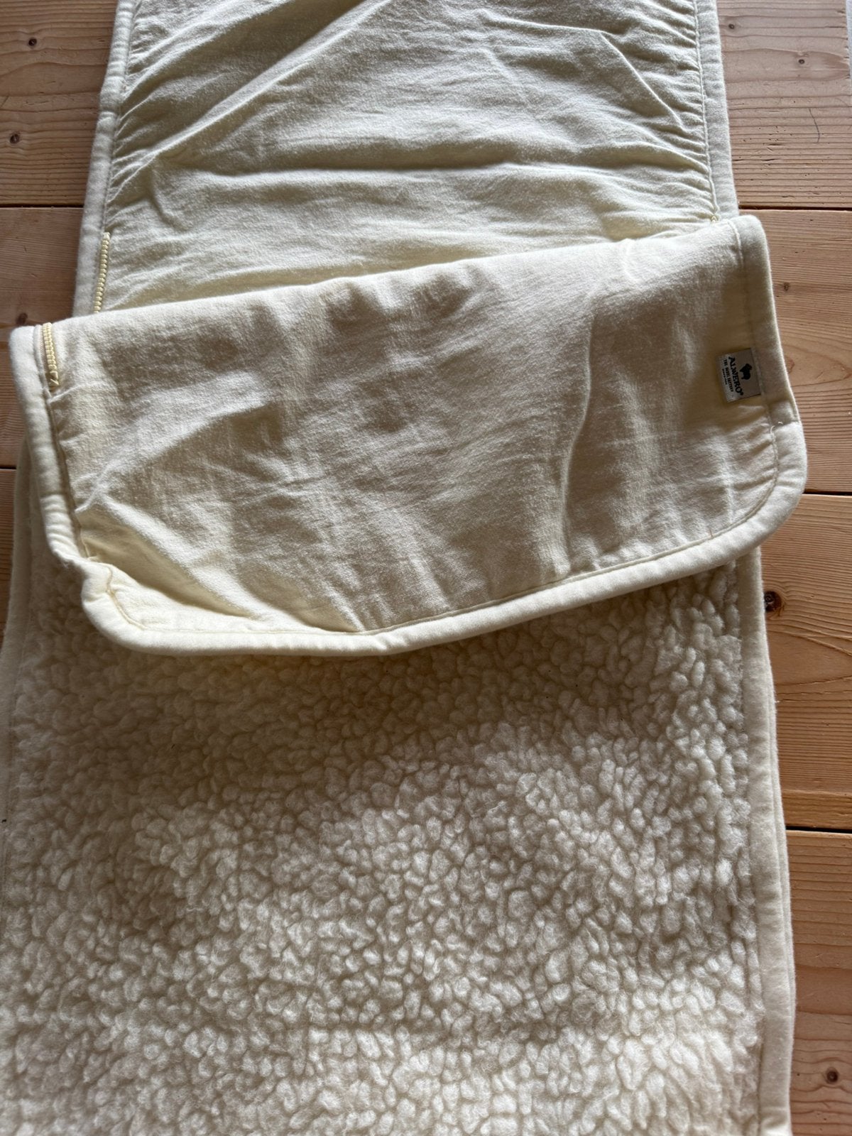 Alwero slaapzak (benenzak), Ophalen of Verzenden, Zo goed als nieuw, 100 cm of meer, Slaapzak
